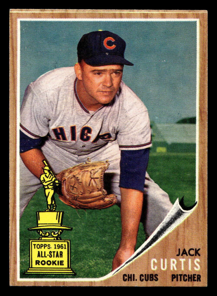 1962 Topps #372 Jack Curtis Very Good  ID: 513115