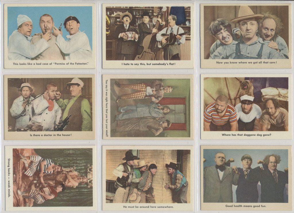 1959 Fleer Three Stooges Set 96 with Binder  THE BEST   #*sku37118