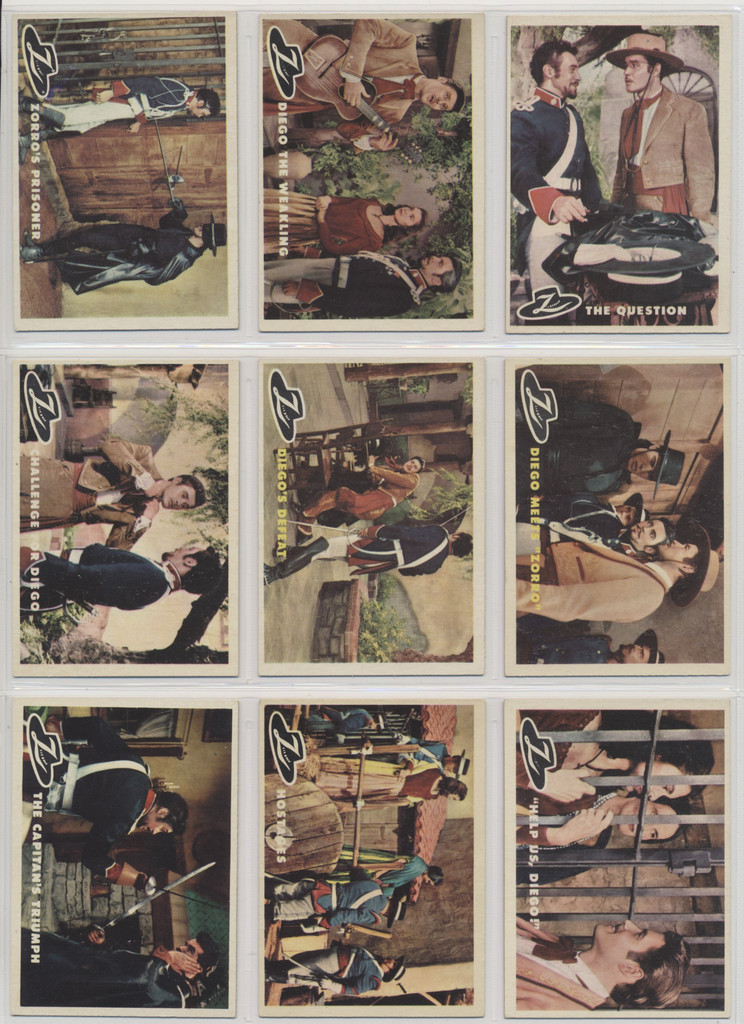 1958 Topps Zorro Set 88  THE BEST  #*sku37119