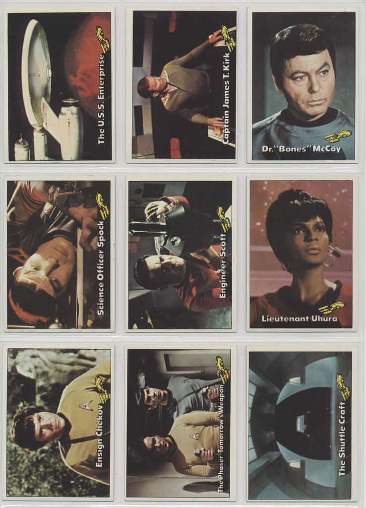 1976 Topps Star Trek Set 88 with 22 Stickers & Wrapper  #*sku37120
