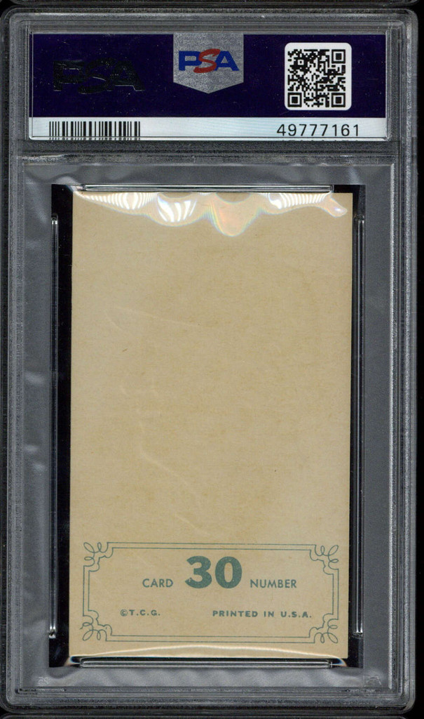 1965 Topps Embossed #30 Ken McBride Angels PSA 5 EX