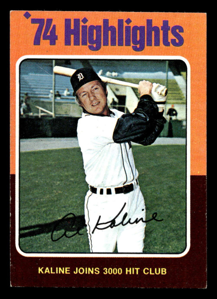 1975 Topps Mini #4 Al Kaline HL Ex-Mint MINI 