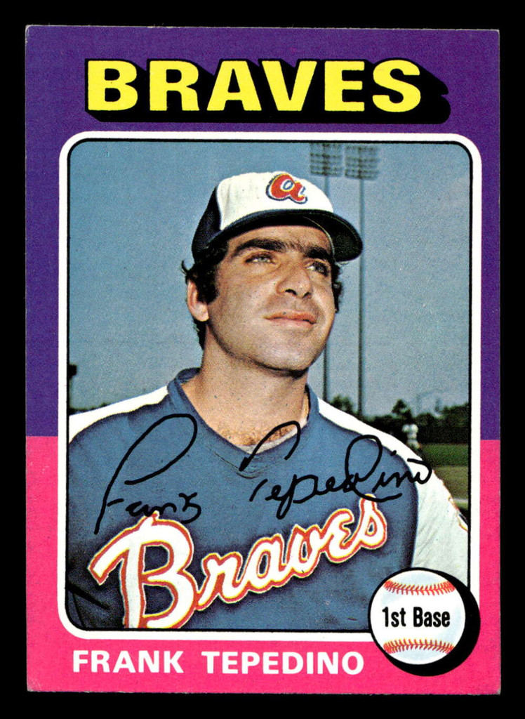 1975 Topps Mini #9 Frank Tepedino Ex-Mint MINI 