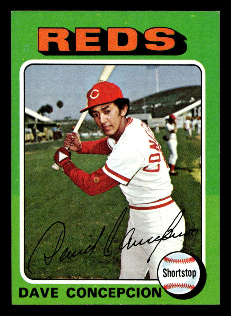 1975 Topps Mini #17 Dave Concepcion Ex-Mint MINI  ID: 513336