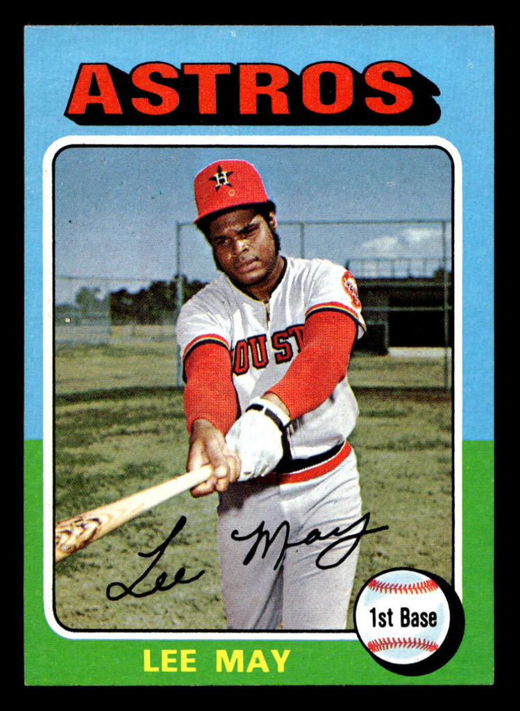 1975 Topps Mini #25 Lee May Near Mint MINI  ID: 513344