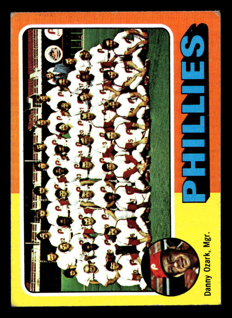 1975 Topps Mini #46 Danny Ozark MG Excellent MINI  ID: 513387