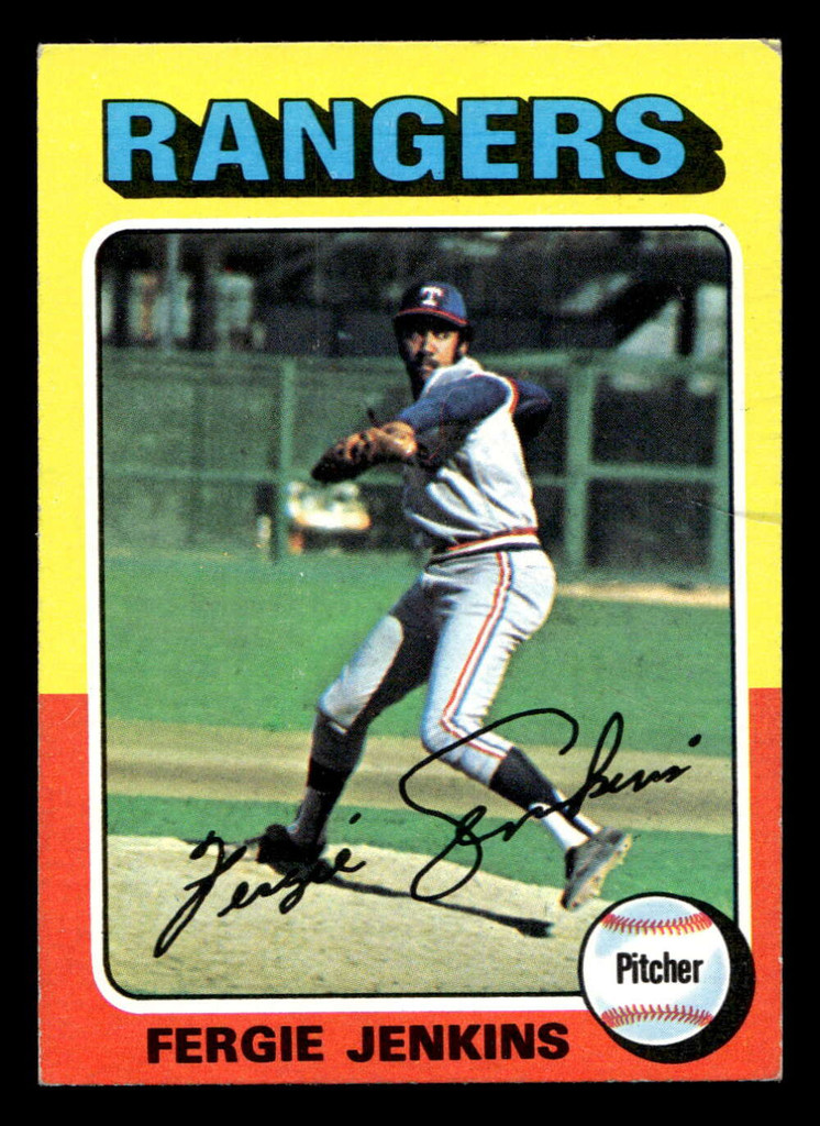 1975 Topps Mini #60 Fergie Jenkins Excellent+ MINI  ID: 513411