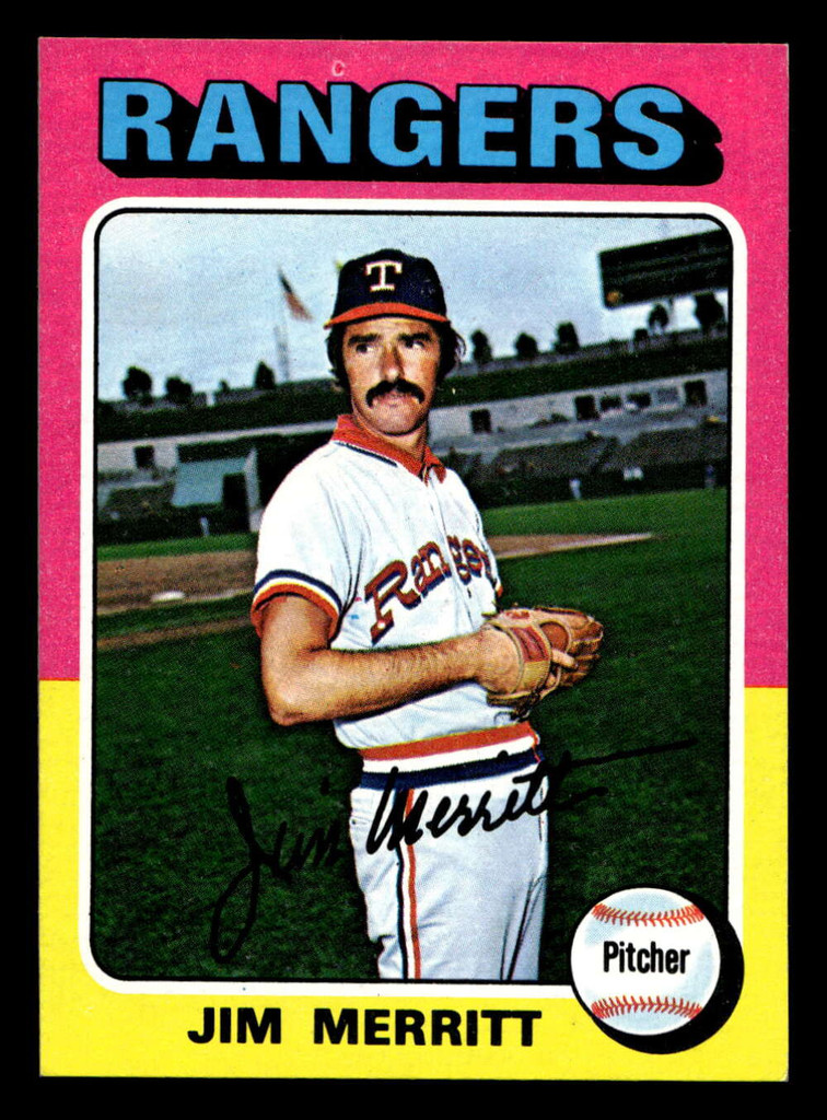 1975 Topps Mini #83 Jim Merritt Near Mint MINI 