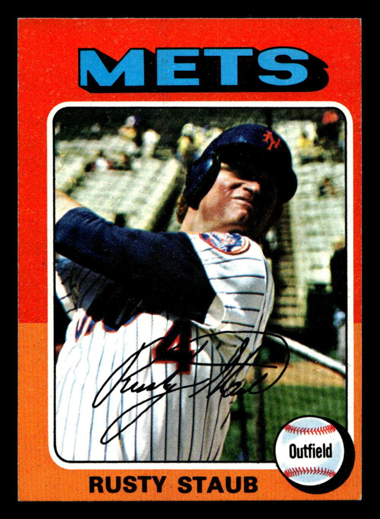 1975 Topps Mini #90 Rusty Staub Ex-Mint MINI 