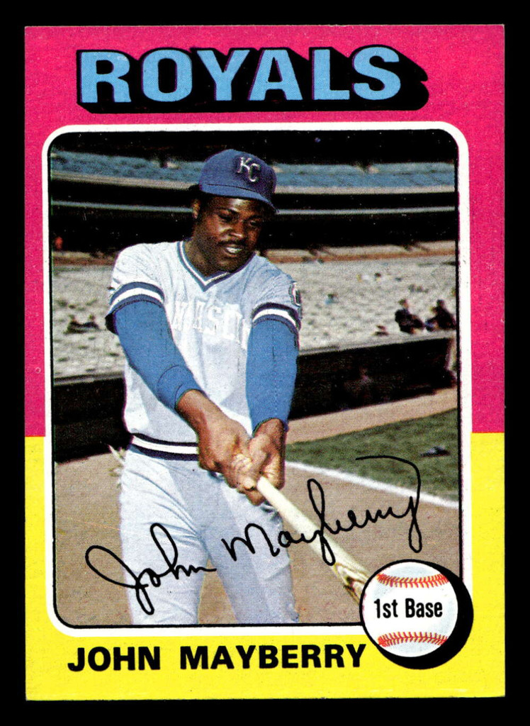 1975 Topps Mini #95 John Mayberry Near Mint MINI  ID: 513455