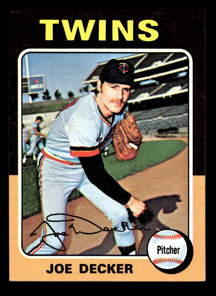 1975 Topps Mini #102 Joe Decker Ex-Mint MINI 