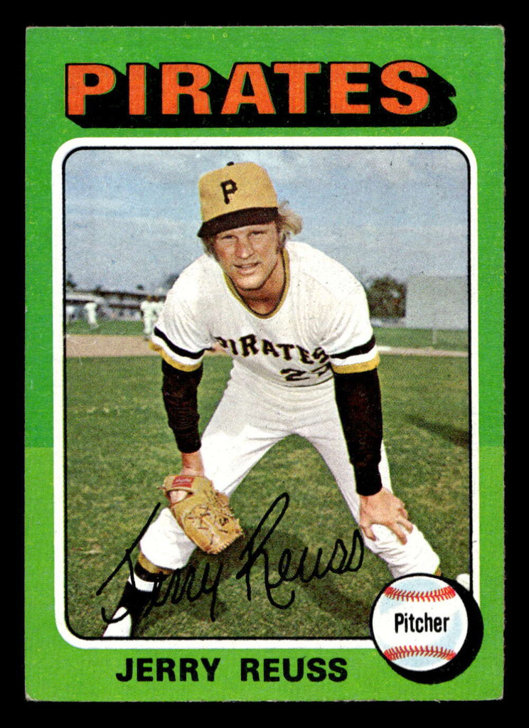 1975 Topps Mini #124 Jerry Reuss Ex-Mint MINI 
