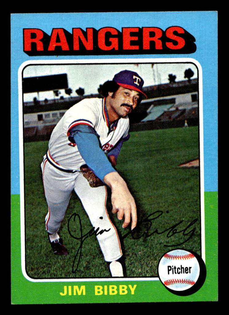 1975 Topps Mini #155 Jim Bibby Ex-Mint MINI  ID: 513554