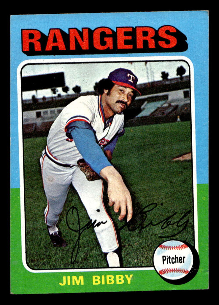 1975 Topps Mini #155 Jim Bibby Very Good MINI 