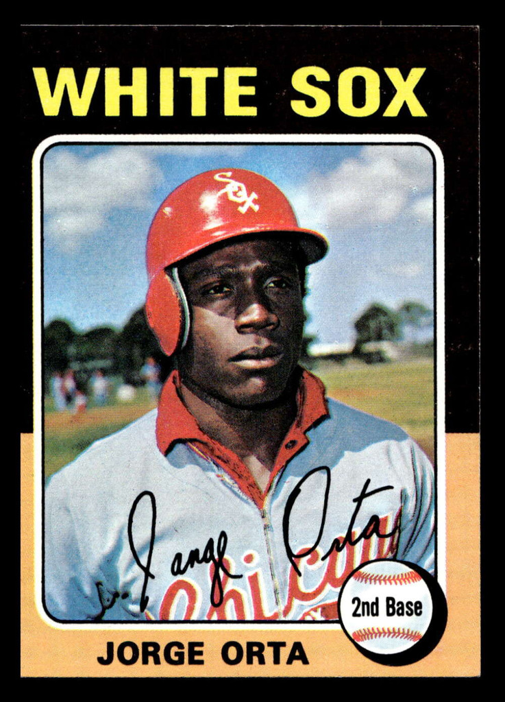 1975 Topps Mini #184 Jorge Orta Ex-Mint MINI 