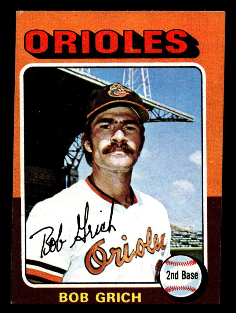 1975 Topps Mini #225 Bobby Grich Very Good MINI 