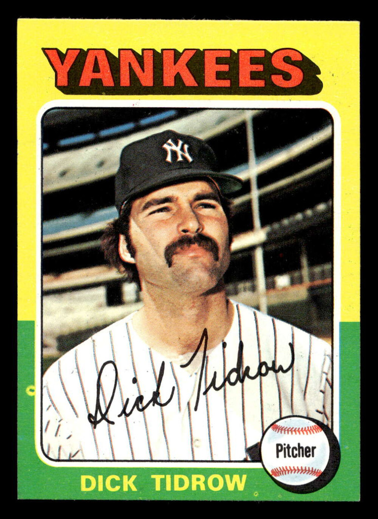 1975 Topps Mini #241 Dick Tidrow Near Mint+ MINI 
