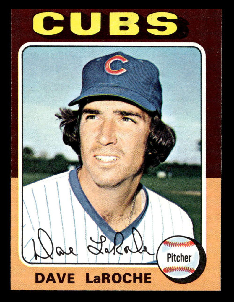1975 Topps Mini #258 Dave LaRoche Near Mint MINI  ID: 513742