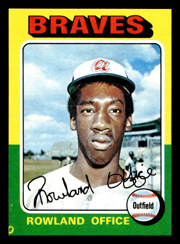 1975 Topps Mini #262 Rowland Office Near Mint RC Rookie MINI 