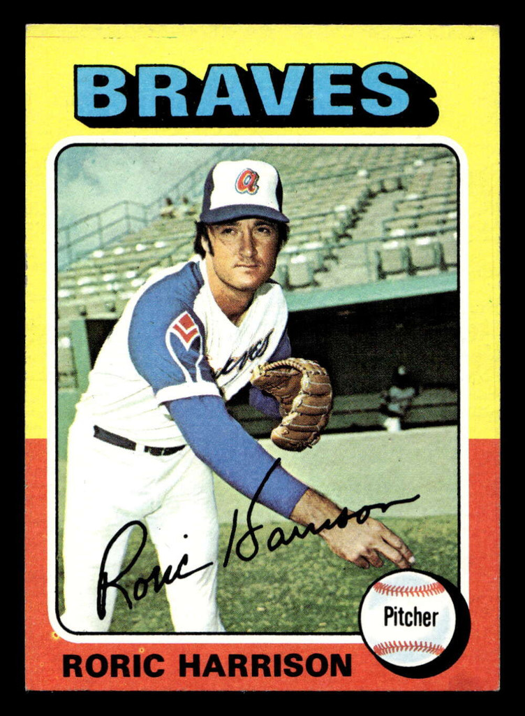 1975 Topps Mini #287 Roric Harrison Ex-Mint MINI 