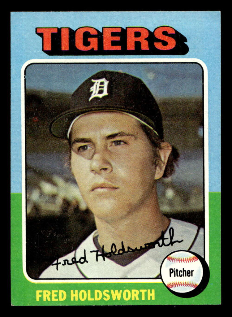 1975 Topps Mini #323 Fred Holdsworth Ex-Mint MINI 