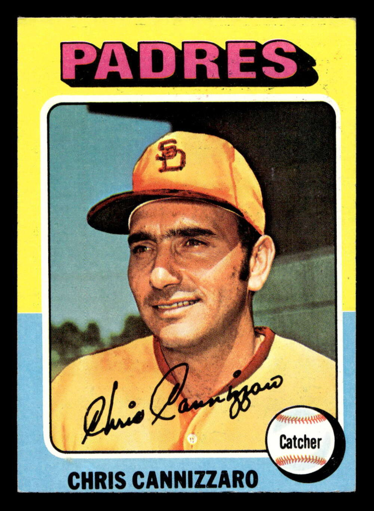 1975 Topps Mini #355 Chris Cannizzaro Ex-Mint MINI  ID: 513848