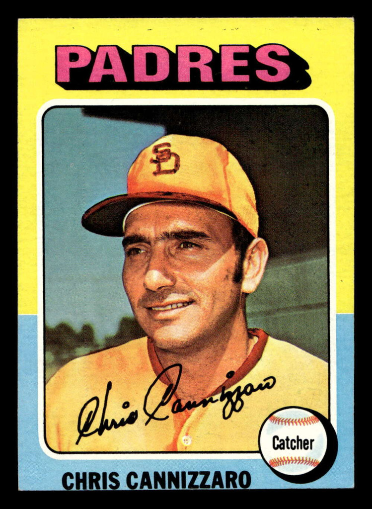 1975 Topps Mini #355 Chris Cannizzaro Ex-Mint MINI  ID: 513849