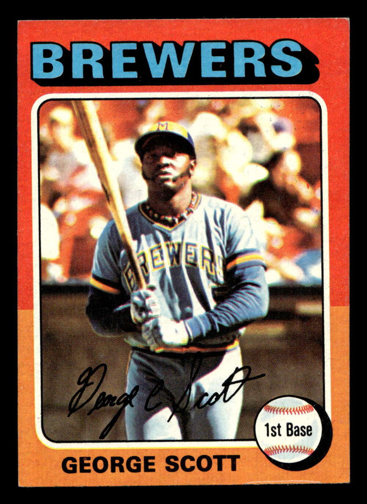 1975 Topps Mini #360 George Scott Ex-Mint MINI  ID: 513857