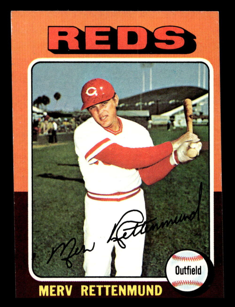 1975 Topps Mini #369 Merv Rettenmund Ex-Mint MINI 