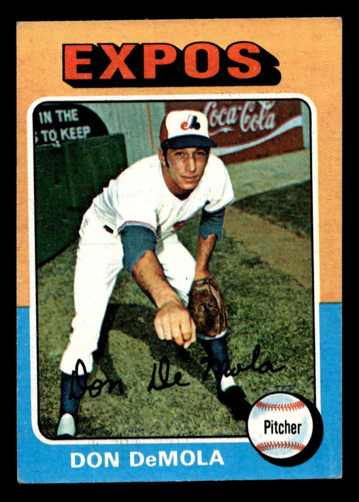 1975 Topps Mini #391 Don DeMola Ex-Mint RC Rookie MINI 