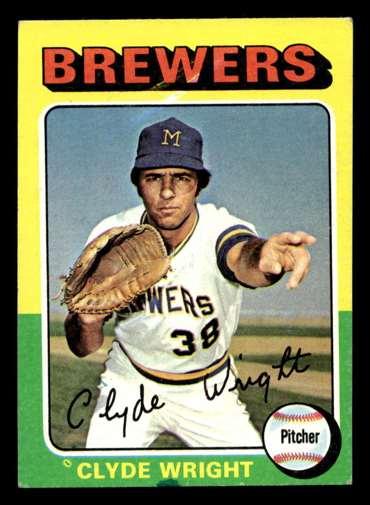 1975 Topps Mini #408 Clyde Wright Excellent+ MINI 