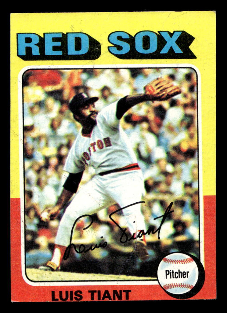1975 Topps Mini #430 Luis Tiant Excellent+ MINI  ID: 513916