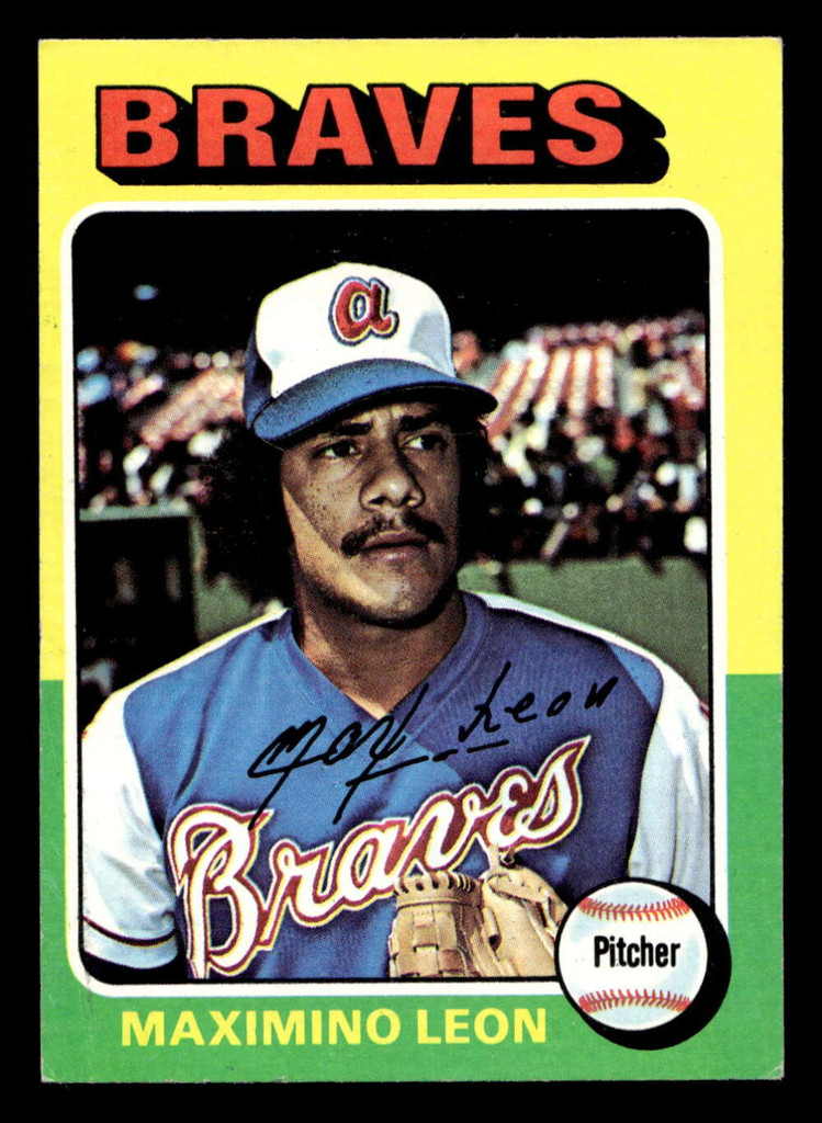 1975 Topps Mini #442 Maximino Leon Ex-Mint RC Rookie MINI 