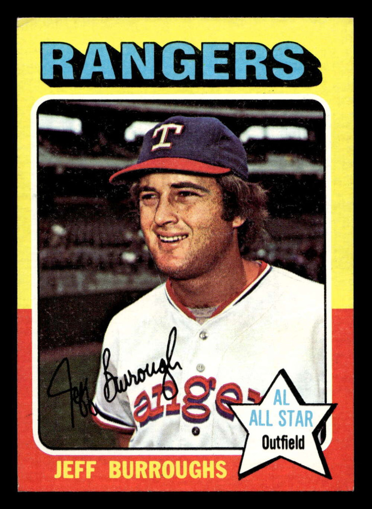 1975 Topps Mini #470 Jeff Burroughs AS Excellent+ MINI 