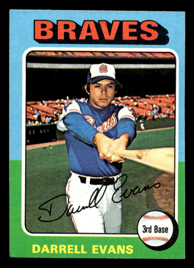 1975 Topps Mini #475 Darrell Evans Ex-Mint MINI  ID: 513957