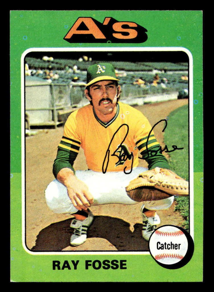 1975 Topps Mini #486 Ray Fosse Ex-Mint MINI 