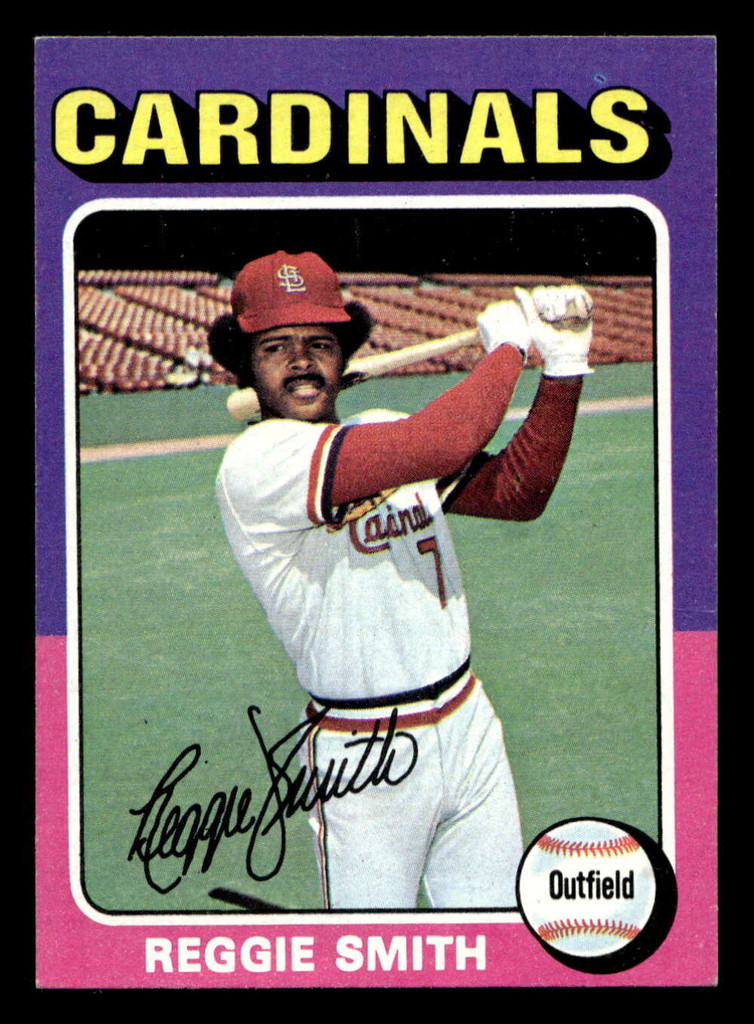 1975 Topps Mini #490 Reggie Smith Ex-Mint MINI  ID: 513969