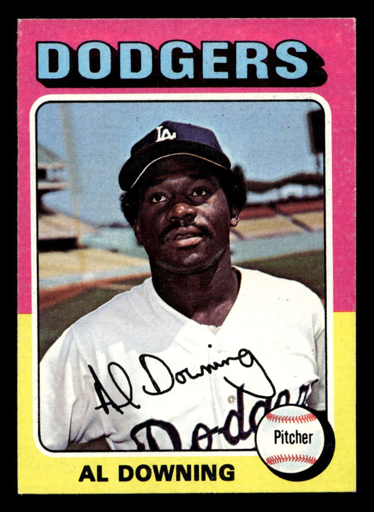 1975 Topps Mini #498 Al Downing Ex-Mint MINI 