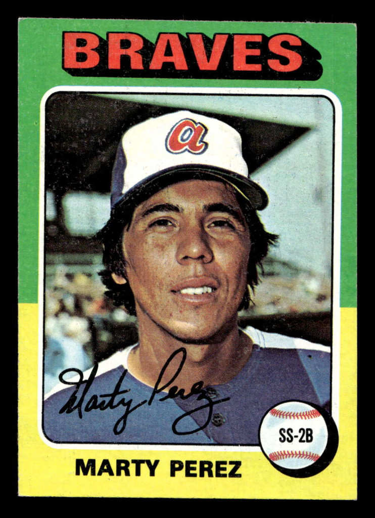 1975 Topps Mini #499 Marty Perez Ex-Mint MINI 