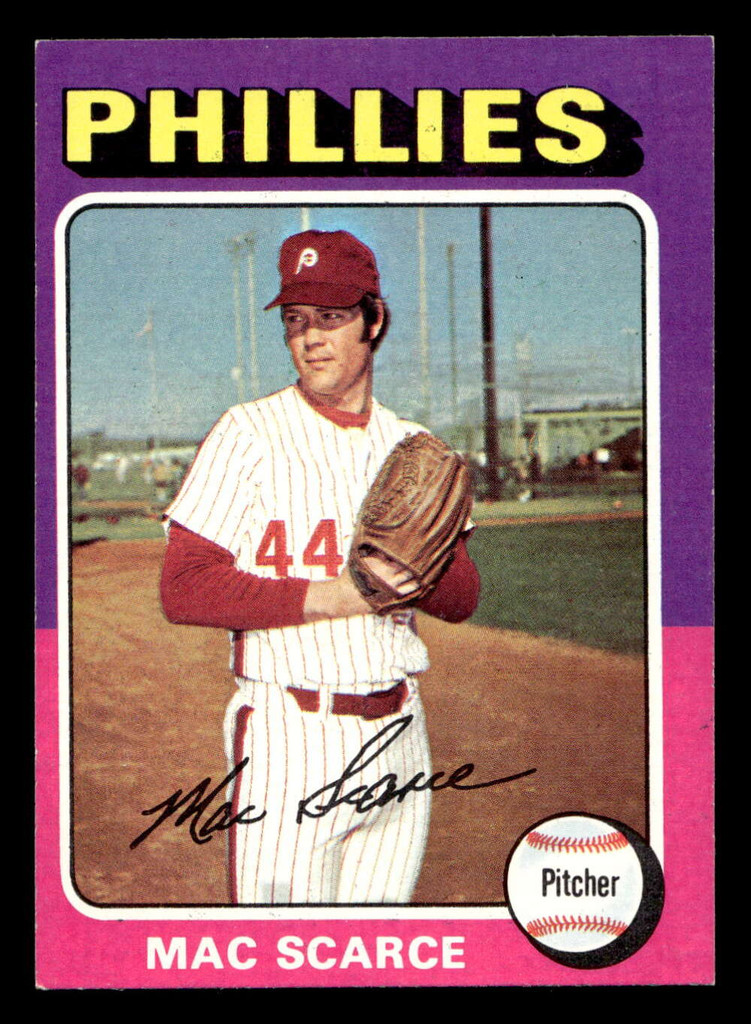 1975 Topps Mini #527 Mac Scarce Ex-Mint MINI 