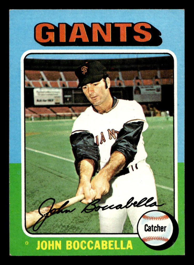 1975 Topps Mini #553 John Boccabella Ex-Mint MINI  ID: 514021