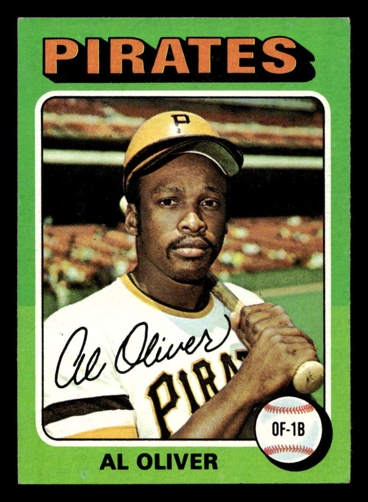 1975 Topps Mini #555 Al Oliver Ex-Mint MINI 