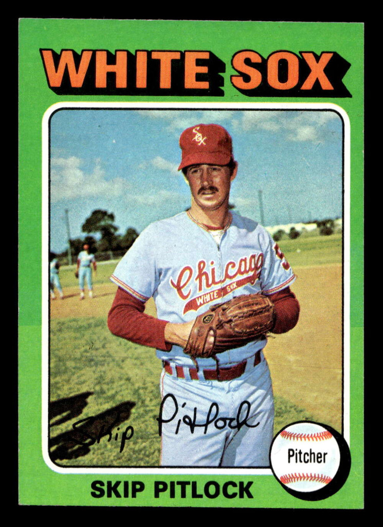 1975 Topps Mini #579 Skip Pitlock Ex-Mint MINI  ID: 514067