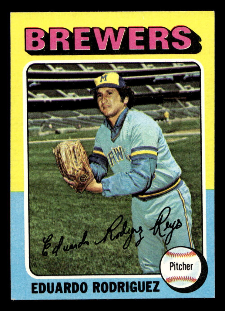 1975 Topps Mini #582 Eduardo Rodriguez Ex-Mint MINI  ID: 514075
