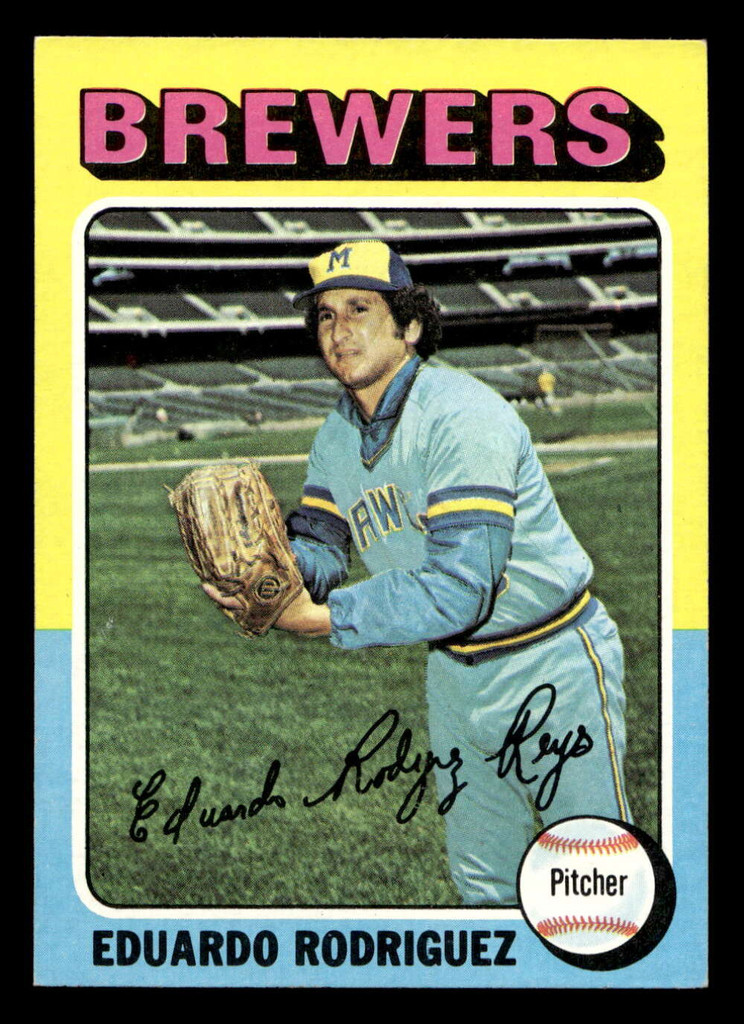 1975 Topps Mini #582 Eduardo Rodriguez Ex-Mint MINI  ID: 514076