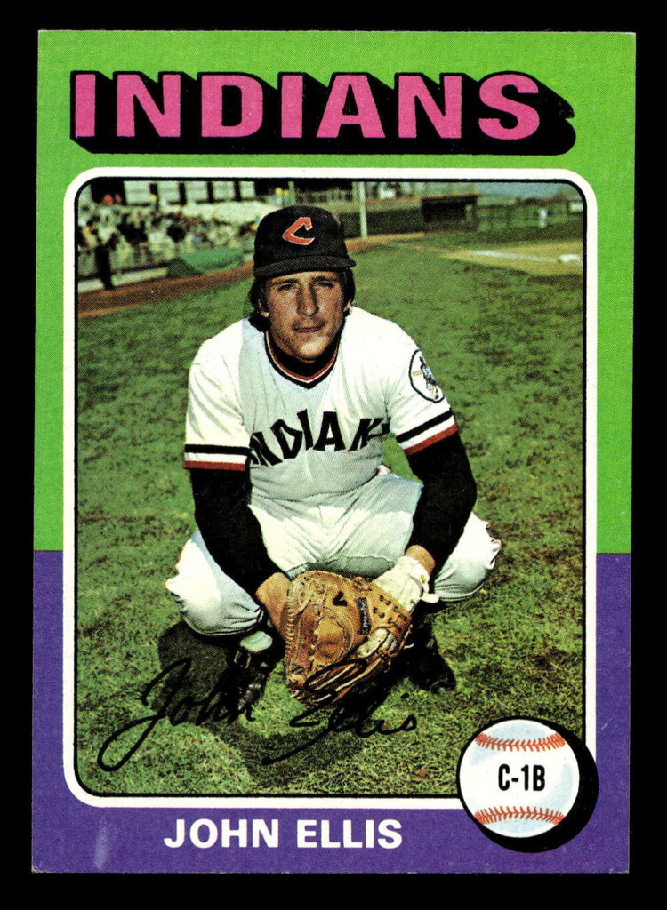 1975 Topps Mini #605 John Ellis Ex-Mint MINI  ID: 514116