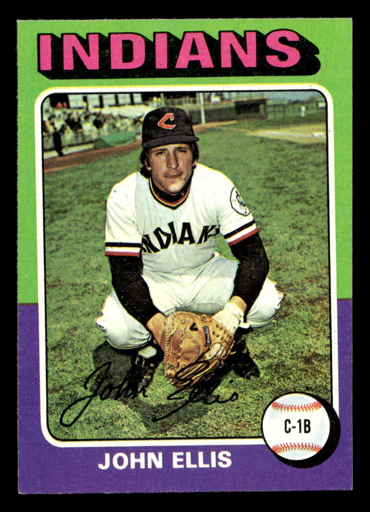1975 Topps Mini #605 John Ellis Ex-Mint MINI  ID: 514117
