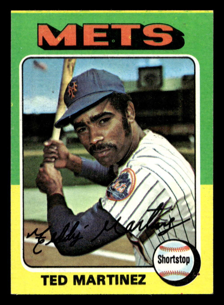 1975 Topps Mini #637 Ted Martinez Ex-Mint MINI  ID: 514181