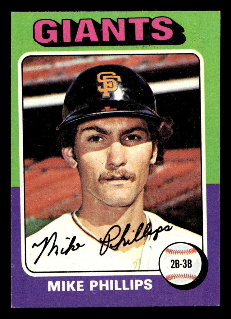 1975 Topps Mini #642 Mike Phillips Near Mint MINI  ID: 514192