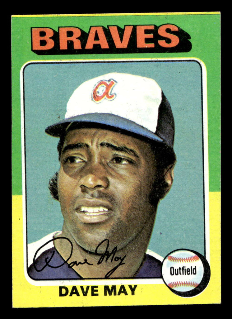1975 Topps Mini #650 Dave May Ex-Mint MINI  ID: 514206